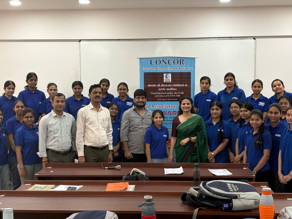 Safar 30 NEET cohort with CONCOR and WARDS representatives, Aayam Career Institute, Indore