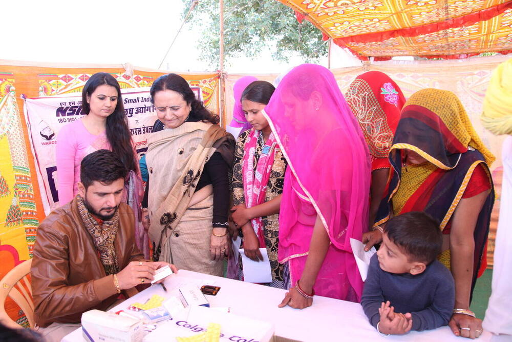 Felicitation ceremony, camp of 17 December 2017