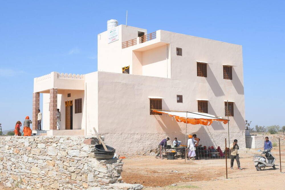 Skill Development Centre building, Ralawata, opening day